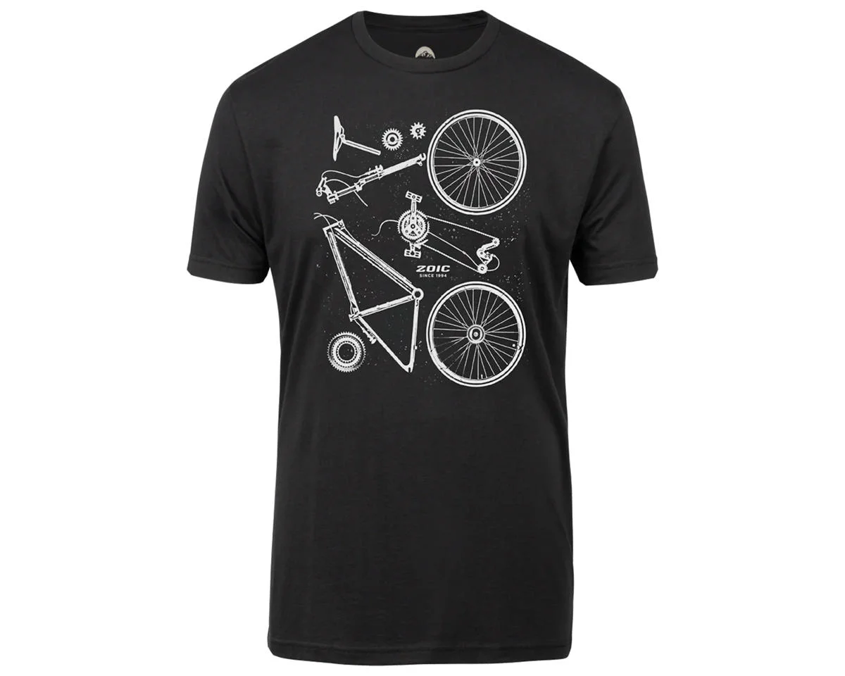 ZOIC Parts T-Shirt (Black) (S)